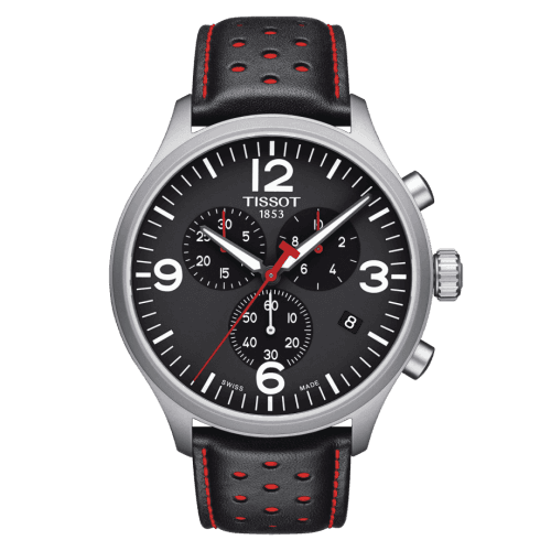 Tissot Chrono XL Classic Stainless Steel / Black / Strap