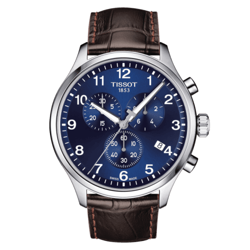 Tissot Chrono XL Classic Stainless Steel / Blue / Strap
