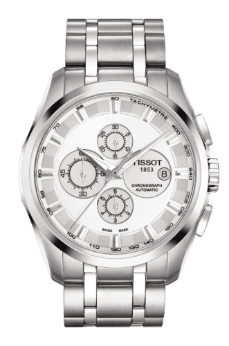 Tissot Couturier Automatic Chronograph Stainless Steel / Silver
