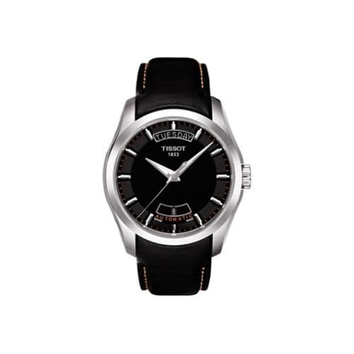 Tissot Couturier Automatic Day-Date Orange / Strap