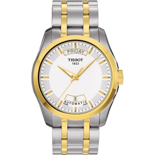 Tissot Couturier Automatic Day-Date Two Tone