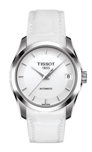 Tissot Couturier Automatic Ladies White