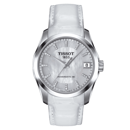 Tissot Couturier Powermatic 80 32 Stainless Steel / MOP / Strap