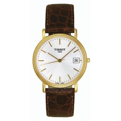 Tissot Desire Quartz 34 Yellow Gold PVD / Silver / Strap