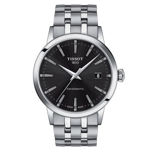 Tissot Dream Swissmatic 42 Stainless Steel / Black / Bracelet