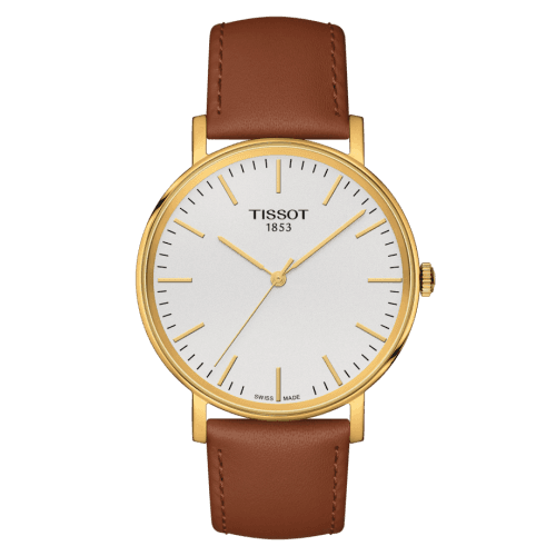 Tissot Everytime Medium Yellow Gold PVD / Silver / Strap