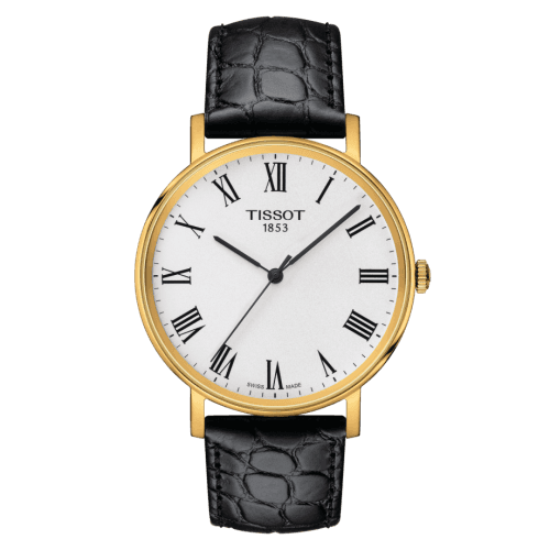Tissot Everytime Medium Yellow Gold PVD / Silver / Strap