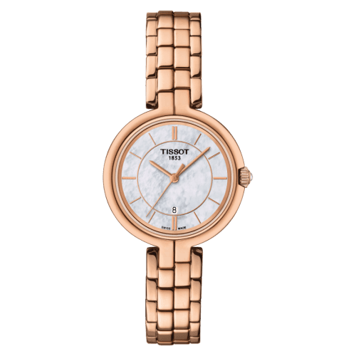 Tissot Flamingo PVD Rose Gold / MOP / Bracelet