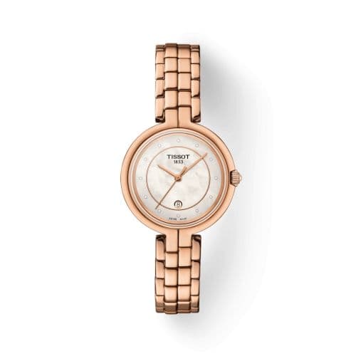 Tissot Flamingo PVD Rose Gold / MOP / Bracelet