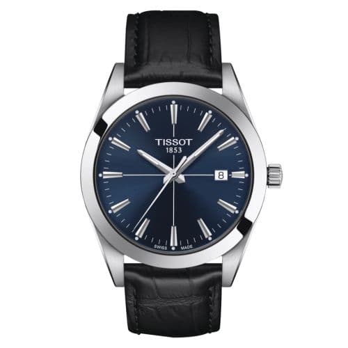Tissot Gentleman Quartz Stainless Steel / Blue / Strap