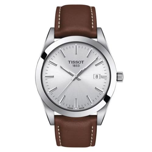 Tissot Gentleman Quartz Stainless Steel / Silver / Strap