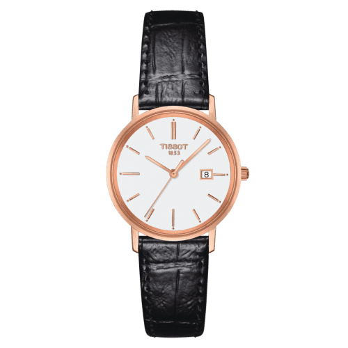 Tissot Goldrun Lady Rose Gold / white
