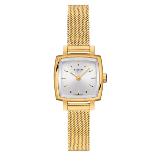 Tissot Lovely Square Yellow Gold / Silver / Bracelet