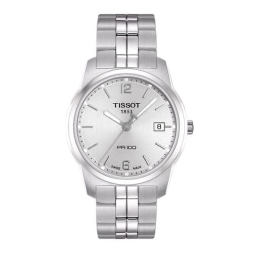 Tissot PR 100 Quartz 38 Stainless Steel / Silver / Bracelet