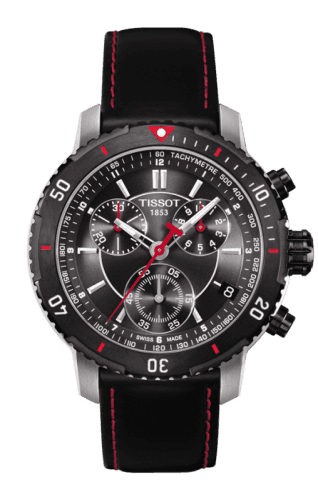 Tissot PRS 200 Quartz Chronograph PVD Bezel Strap