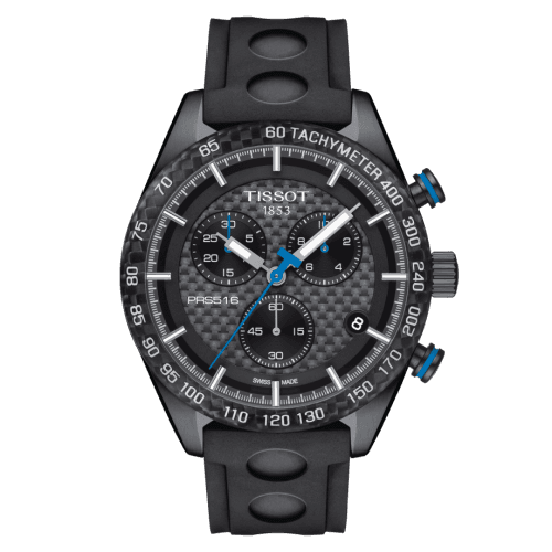 Tissot PRS 516 Chronograph Quartz PVD / Carbon / Strap