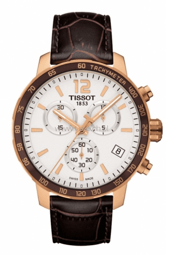 Tissot Quickster Chronograph Rose PVD / Silver