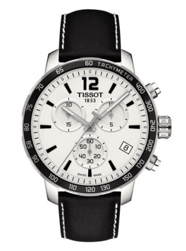Tissot Quickster Chronograph Stainless Steel / White