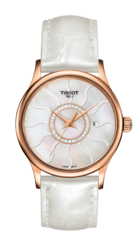 Tissot Rose Dream Quartz Ladies Steel Back MOP