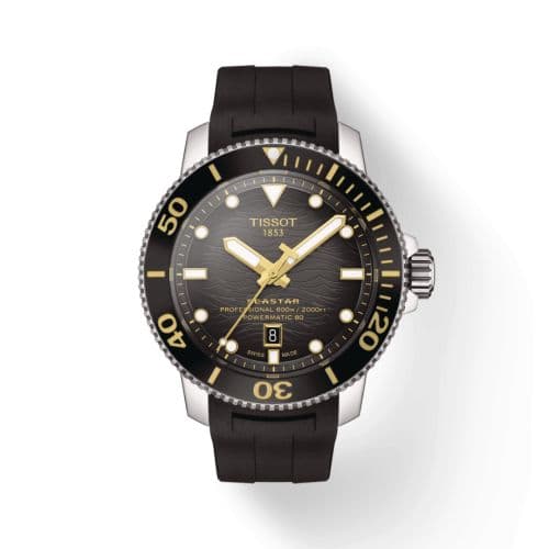 Tissot Seastar 2000 Professional Stainless Steel / Grey / Rubber