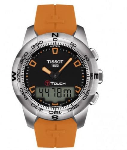 Tissot T-Touch II Orange Rubber