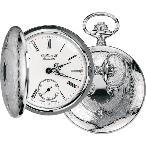Tissot Tissot Savonnette Mechanical Stainless Steel / White