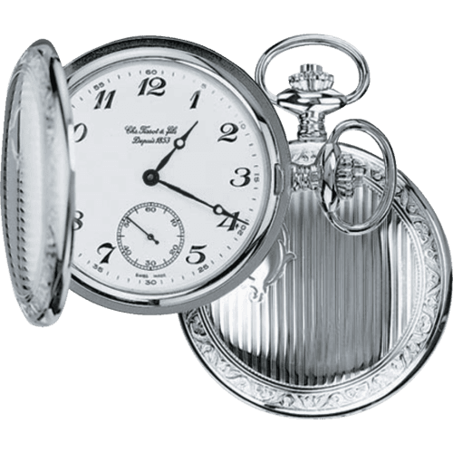 Tissot Tissot Savonnette Mechanical Stainless Steel / White