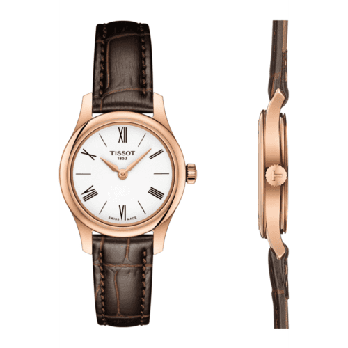 Tissot Tradition 5.5 Lady 25 Rose PVD / White