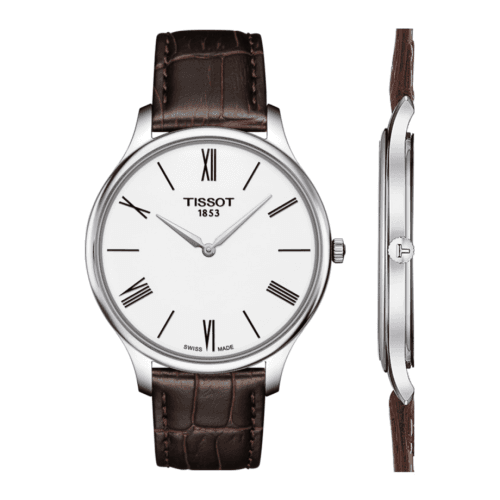 Tissot Tradition 5.5 Stainless Steel / White / Strap
