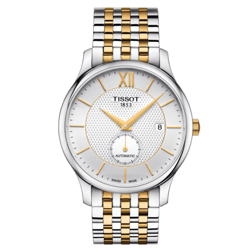 Tissot Tradition Automatic Small Second Bicolor / Silver / Bracelet