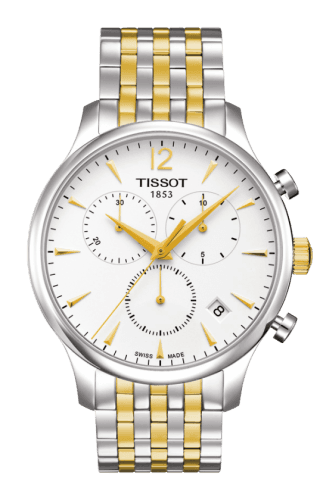 Tissot Tradition Chronograph Bicolor / Silver