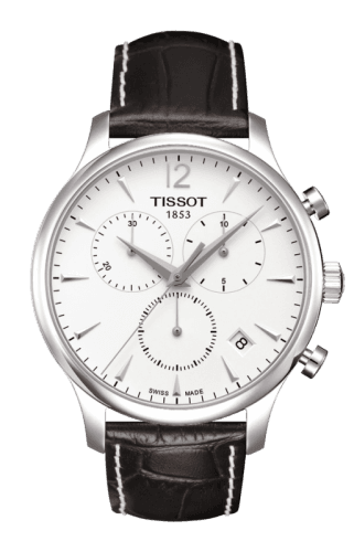 Tissot Tradition Chronograph Stainless Steel / Silver