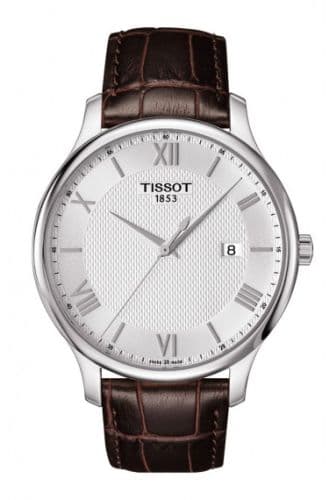 Tissot Tradition Quartz 42 Stainless Steel / Silver / Strap