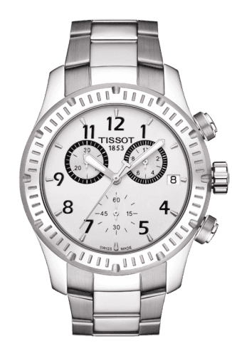 Tissot V8 Quartz Chronograph Silver