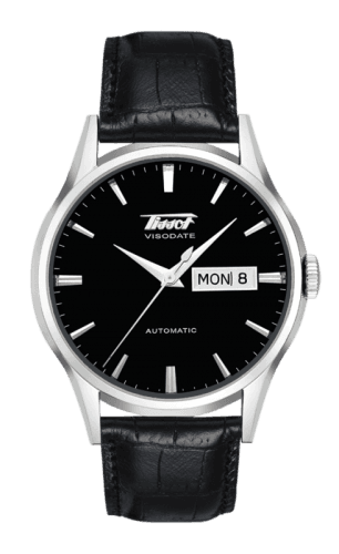 Tissot Visodate Automatic Stainless Steel / Black / Strap