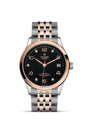 Tudor 1926 36 Stainless Steel / Rose Gold / Black - Diamond