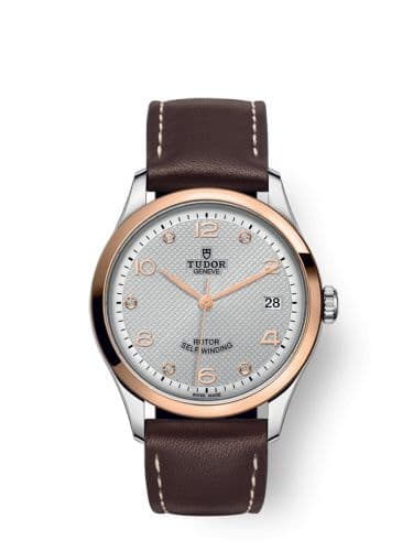 Tudor 1926 36 Stainless Steel / Rose Gold / Silver - Diamond / Strap