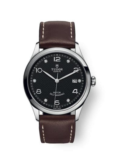 Tudor 1926 39 Stainless Steel / Black - Diamond