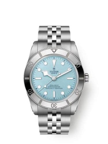 Tudor Bay Fifty-Four Stainless Steel / Lagoon Blue / Bracelet