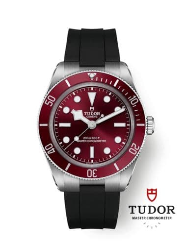 Tudor Black Bay Fifty-Eight Stainless Steel / Burgundy / Rubber