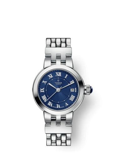 Tudor Clair de Rose 26 Stainless Steel / Blue / Bracelet