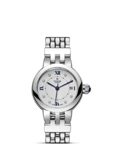 Tudor Clair de Rose 26 Stainless Steel / Silver-Diamond / Bracelet