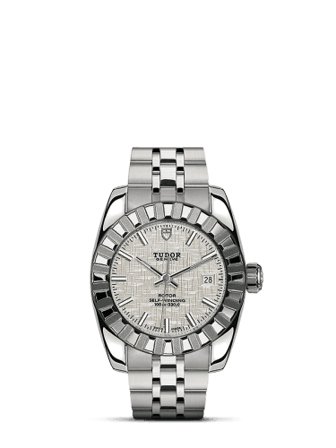 Tudor Classic 28 Stainless Steel / Fluted / Silver / Bracelet