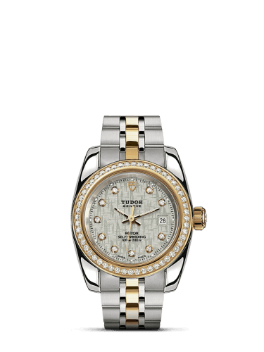 Tudor Classic 28 Stainless Steel / Yellow Gold / Diamond / Silver-Diamond / Bracelet