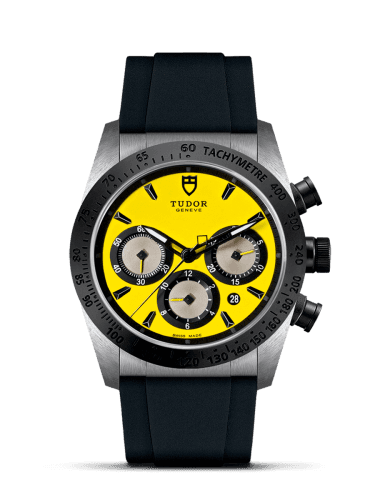 Tudor Fastrider Chrono Yellow / Rubber