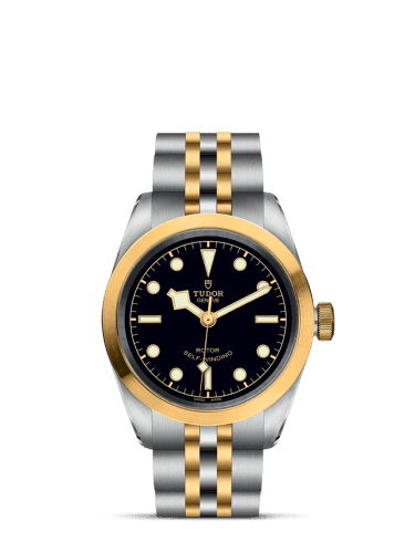 Tudor Heritage Black Bay 32 S&G / Black / Bracelet