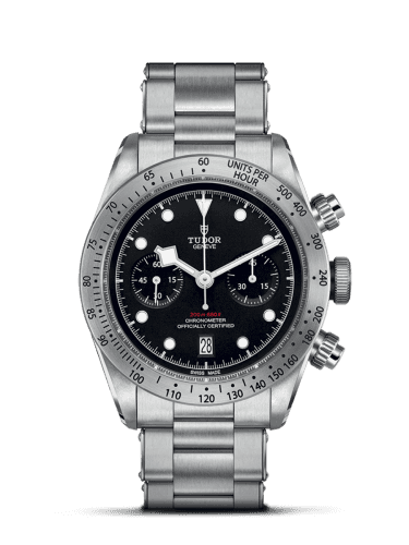 Tudor Heritage Black Bay Black Chronograph / Bracelet