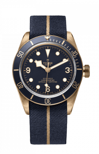Tudor Heritage Black Bay Bronze / Bucherer Blue / Fabric