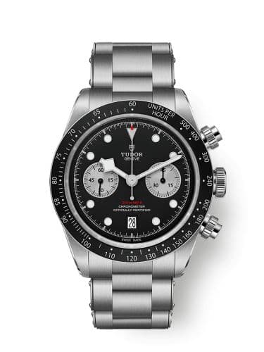 Tudor Heritage Black Bay Chronograph Inverted Panda / Bracelet