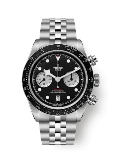 Tudor Heritage Black Bay Chronograph Inverted Panda / Bracelet
